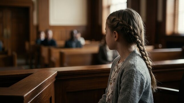 Child's perspective during divorce court proceedings and parental separation proceedings.