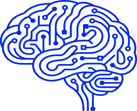 Conceptual illustration of an interconnected neural network symbolizing smart technology and data processing in a futuristic context