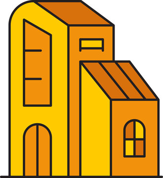 Apartment Building Icon
