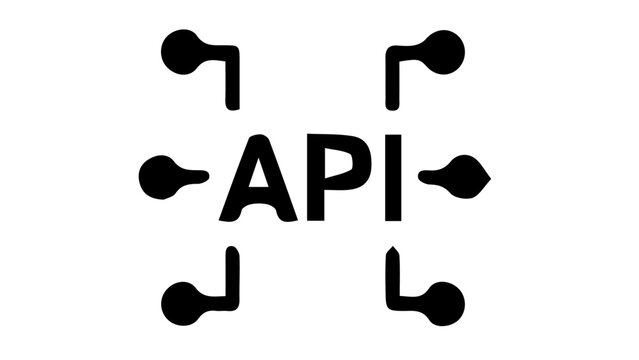 API, interface, icon, symbol, logo, vector graphics