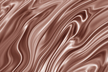 Fototapeta premium Smooth diagonal copper silk texture