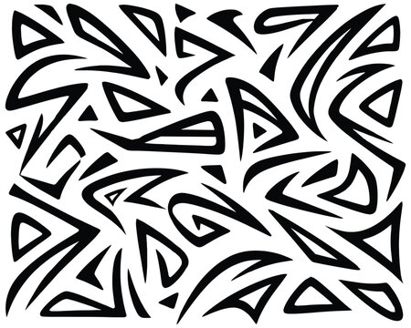 Perfectly seamless pattern vector repeated abstract african texture