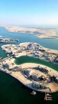 Beautiful Skyline of Abu Dhabi 
Editorial Use Only 