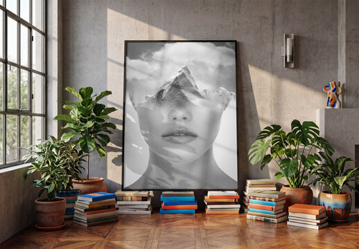 Loft Frame Design Mockup