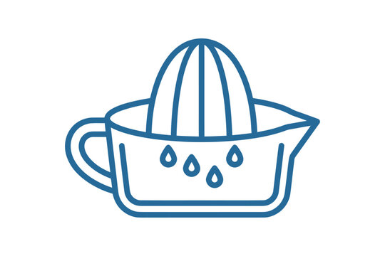 Manual Citrus Juicer Icon