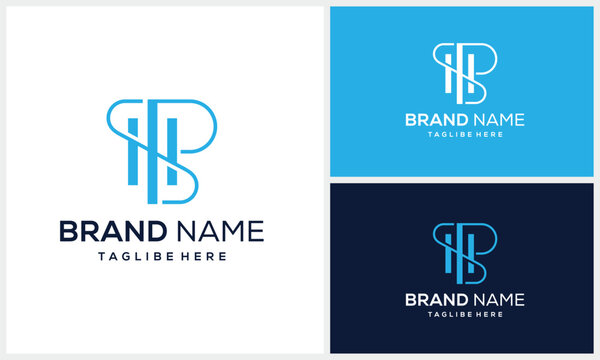 Initial letter HSP logo design inspiration