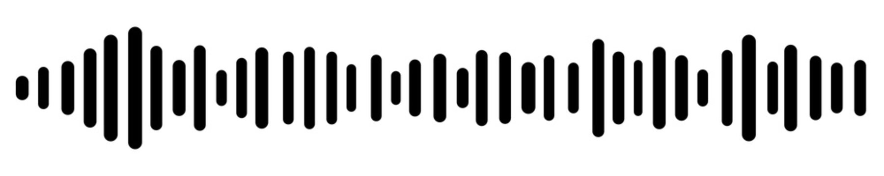 Abstract Audio Equalizer Waveform PNG Transparent Background for Music Player and Multimedia Design