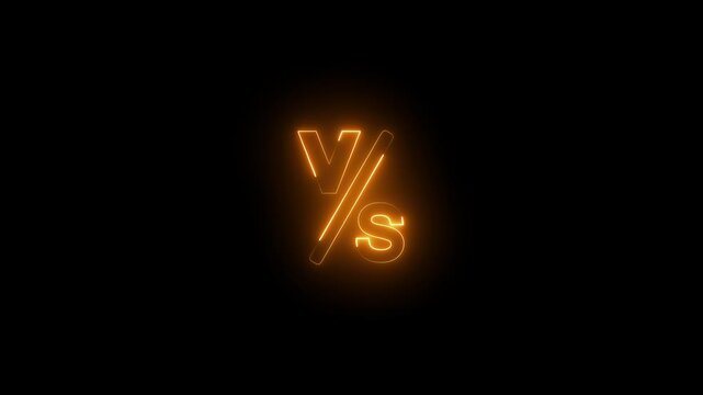 Against, bumper, design, fight, football, game, intro animated VS lettering with neon effect.