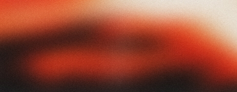 warm orange and red gradient light leak on dark background, abstract grainy texture, energetic and vibrant, modern design element, subtle bokeh effect.