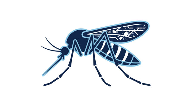 Mosquito Insect Vector Illustration - Danger of Disease