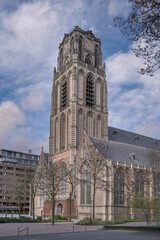 Obraz premium Rotterdam is a major port city in the Dutch province of South Holland.