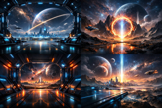 Futuristic Horizons Collection