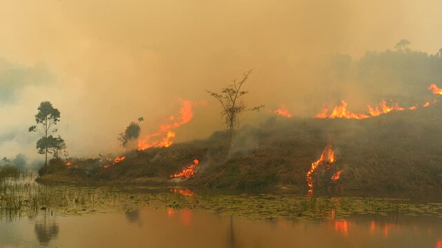 Slash-and-burn agriculture in Madagascar 5