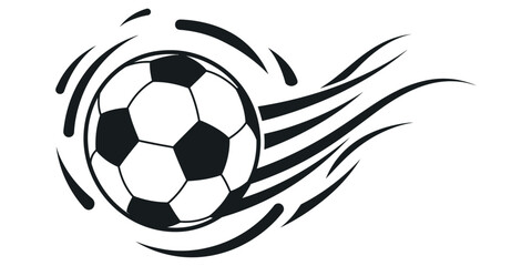 Fototapeta premium soccer ball vector illustration