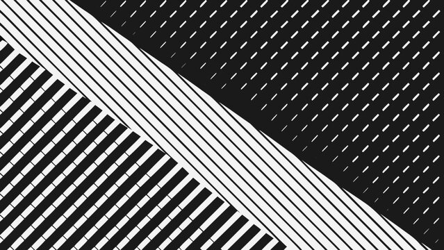 Diagonal striped pattern a black and white vector illustration with parallel lines on a dark background