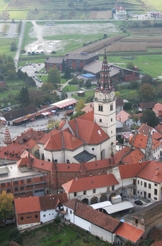 Basilica of the Assumption of the Virgin Mary in Marija Bistrica, Croatia