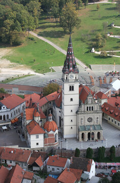 Basilica of the Assumption of the Virgin Mary in Marija Bistrica, Croatia