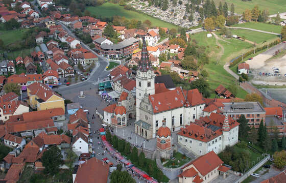 Basilica of the Assumption of the Virgin Mary in Marija Bistrica, Croatia