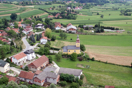 Saint Anne's Church in Rozga, Croatia