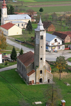 Serbian Orthodox Church of Saint Lazarus in Velika Pisanica, Croatia