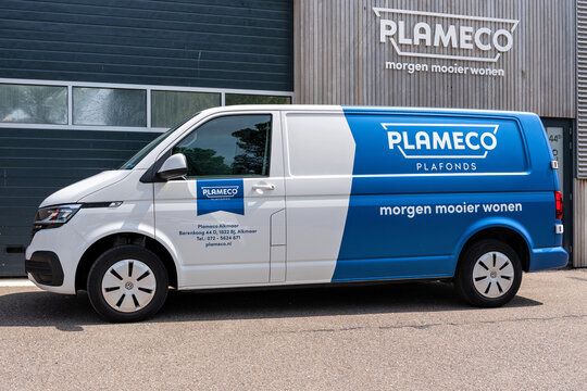 Alkmaar, Netherlands - May 30, 2026: Plameco Volkswagen T6 Transporter
