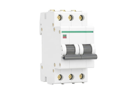 Three pole circuit breaker with high current rating