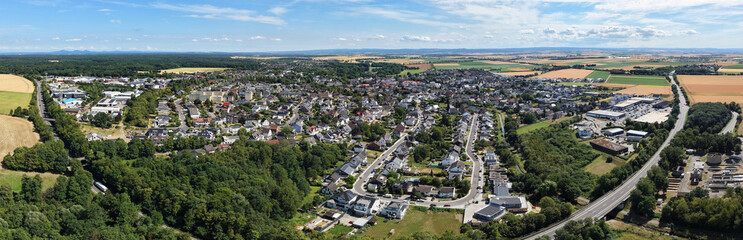 Fototapeta premium Panorama Luftaufnahme von Heimerzheim