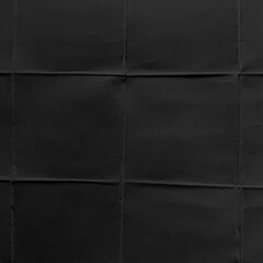 Dark textured black paper background with grid pattern © Rawpixel.com