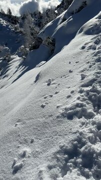 Hiking to Debela pec peak in SLovenia