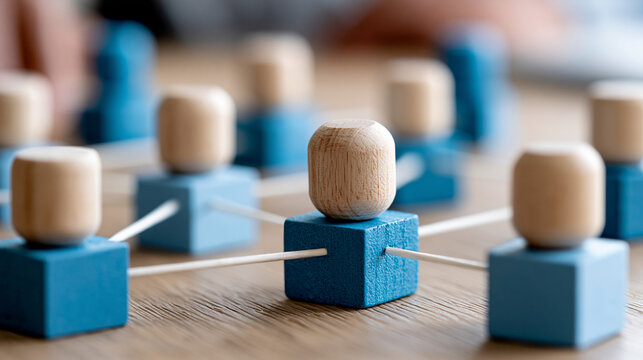 Employee skill mapping concept with competency tracking symbols helping organizations align talent with business needs, HR strategy concept, workforce planning photography, with