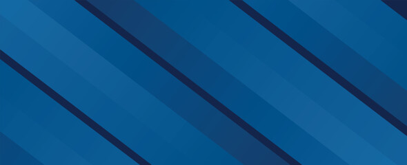 Obraz premium Gradient blue abstract background with a soft curve and smooth lighting.