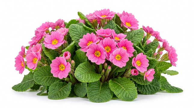 Primroses flowers bush primroses plants spring.