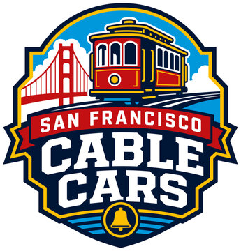 Fictional San Francisco Cable Cars sports emblem