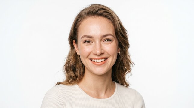 Natural Friendly Beauty Portrait