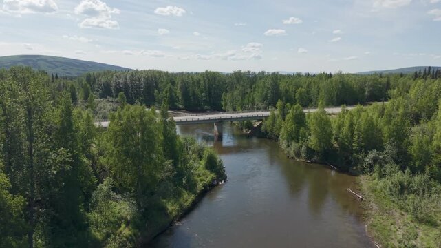bridge over the river