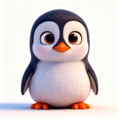 Obraz premium pinguino, animal, mamífero, fauna, dibujos animados, puercoespín, 3d, naturaleza, roedor, miniatura, mascota, comic, juguete, espinoso, afilada, ilustración, chistoso, diversión, pingüino, amor, arte,
