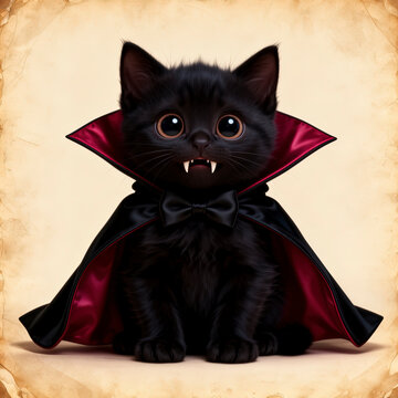 felinos, gatita, animal, mascota, fel&iacute;no, cuca, domestica, retrato, pelaje, ocular, negro, mam&iacute;fero, naturaleza, blanco, verde, joven, rojo, vampiro, colmillos, pergamino, gato negro, 