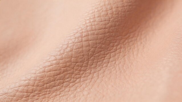 Closeup of textured leather surface