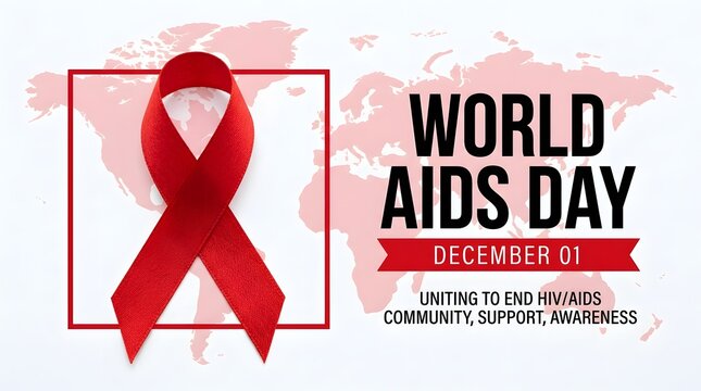 World aids day december 1st uniting to end hiv aids community support awareness