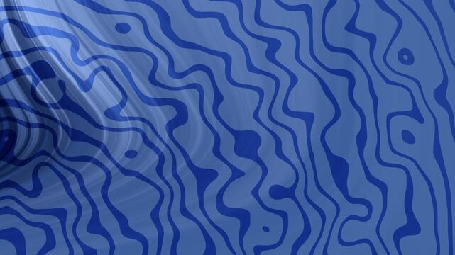 animated blue gradient concentric ripples with dark waves create an abstract, artistic, layered geometric pattern. Perfect for backgrounds, prints, digital designs.