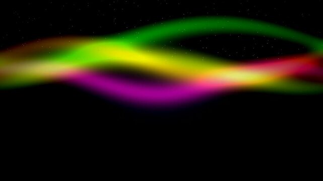 Aurora Borealis Northern Lights Green Purple Night Stars
