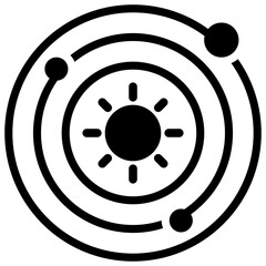 Solar System Icon © ali