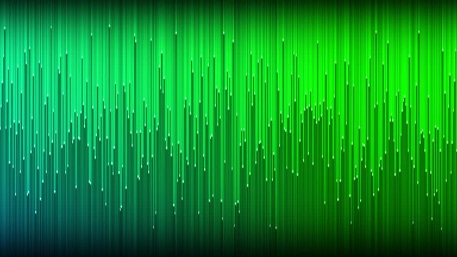 Abstract Digital Rain Pattern with Colorful Gradient Transition and Dots Movement