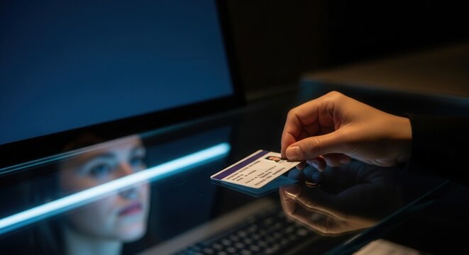 Secure Access Identification Card Scanner Business Security Technology