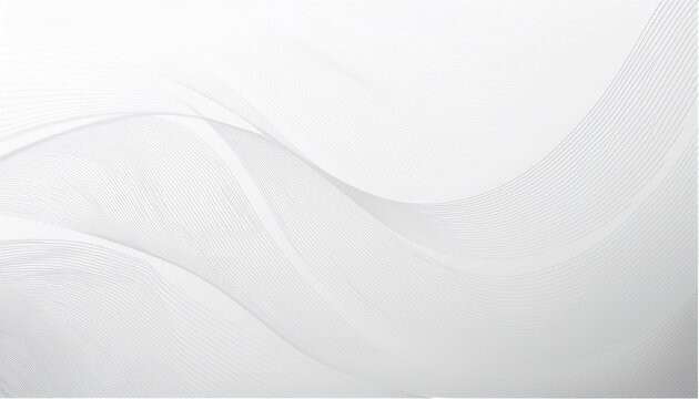Vector White Wave Abstract Background For Website Banner Poster Brochure