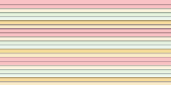 Soft Pastel Horizontal Striped Pattern Background