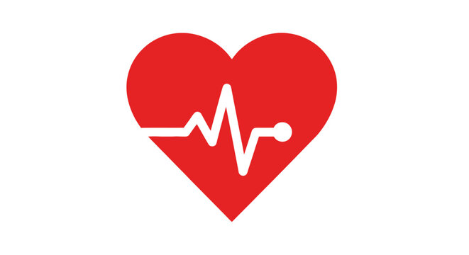 Heart Rate Medical Health Symbol.