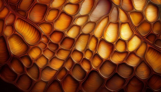 Tortoiseshell Tortoise Shell Pattern Close Up Background Texture Animal Print Brown Golden