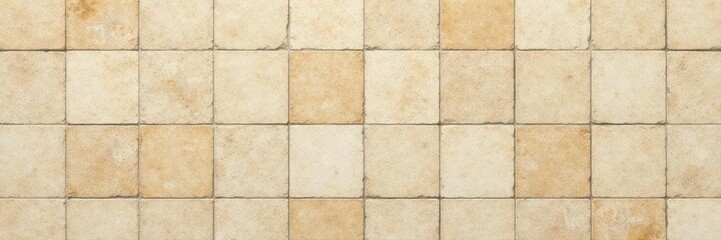 Fototapeta premium Beige stone tiles, repeating pattern Natural, rustic backdrop , stone tile, tile pattern