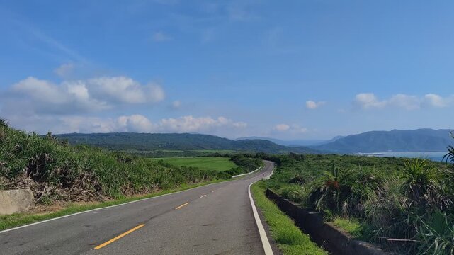 Beautiful view of Xuhai, Pingtung, Taiwan - June 24, 2026: Beautiful view of Xuhai, Pingtung, Taiwan